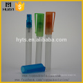 botella de aerosol de perfume de tubo de vidrio esmerilado color personalizado 8 ml
